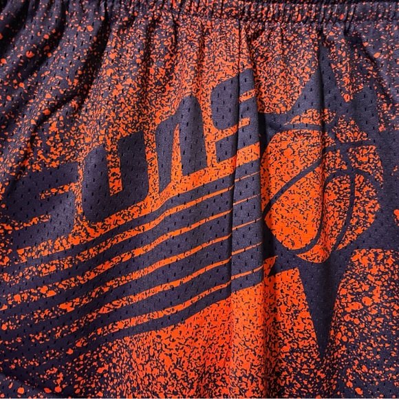 Mitchell & Ness Phoenix Suns Swingman Shorts NBA Orange Purple Black Mens M-XXL - Picture 3 of 16
